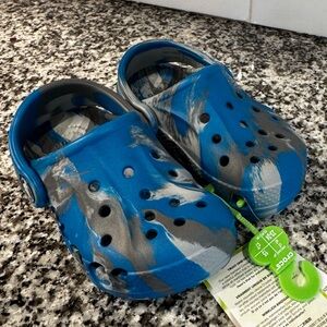 Croc Toddler Baya Marbled Clog